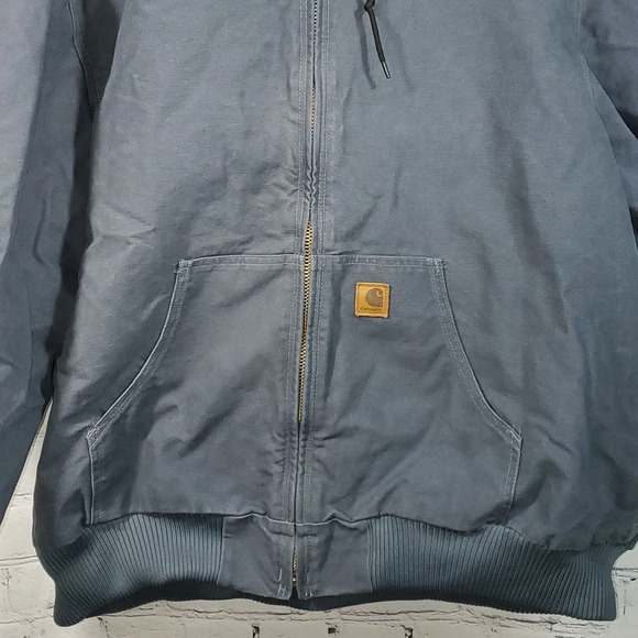Carhartt Quilted Sandstone Active Work Jacket 3XL j140 NWT - Picture 4 of 16
